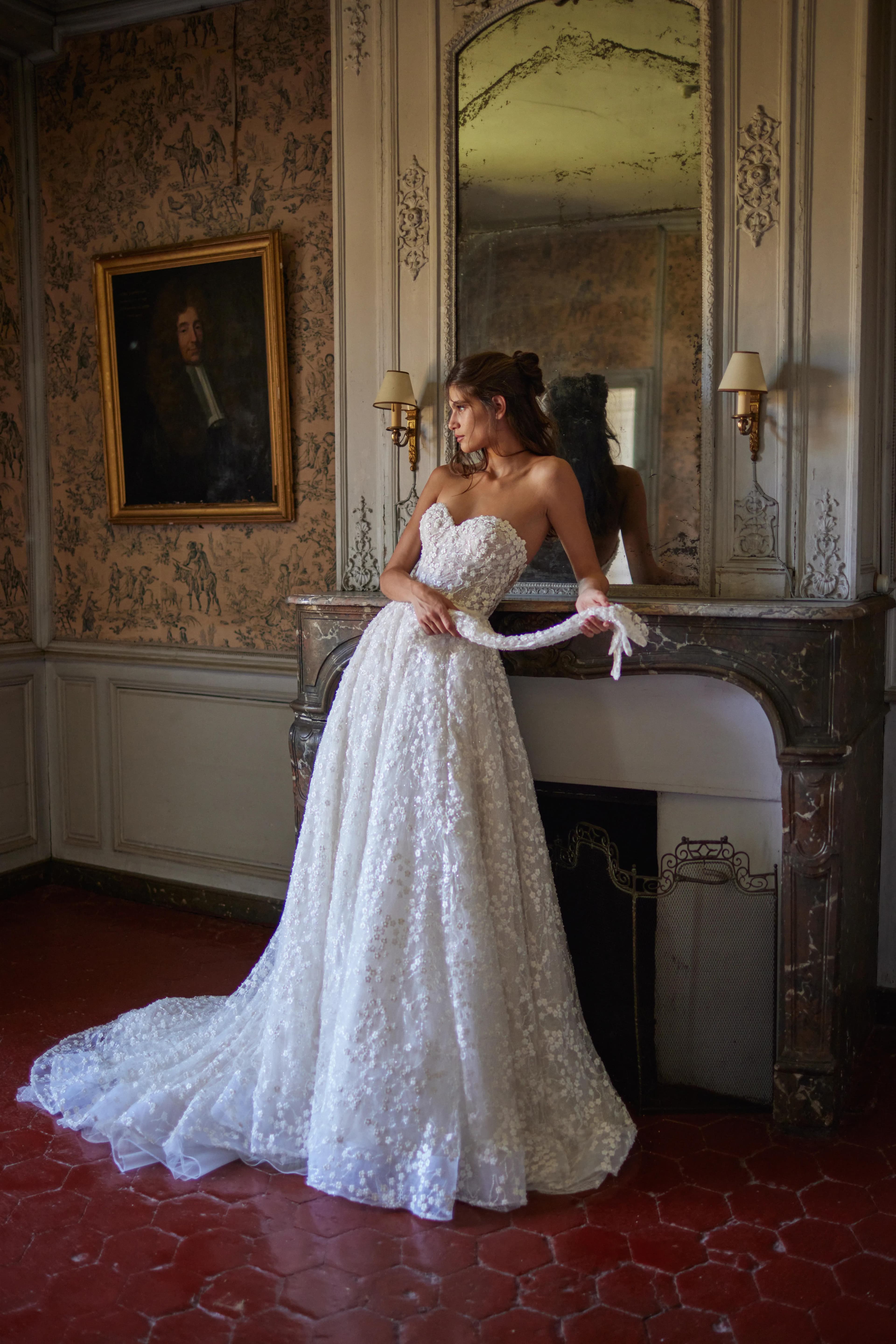 AGNES — bridal gown by Netta BenShabu, La Perle, style NB.BR.2429.A