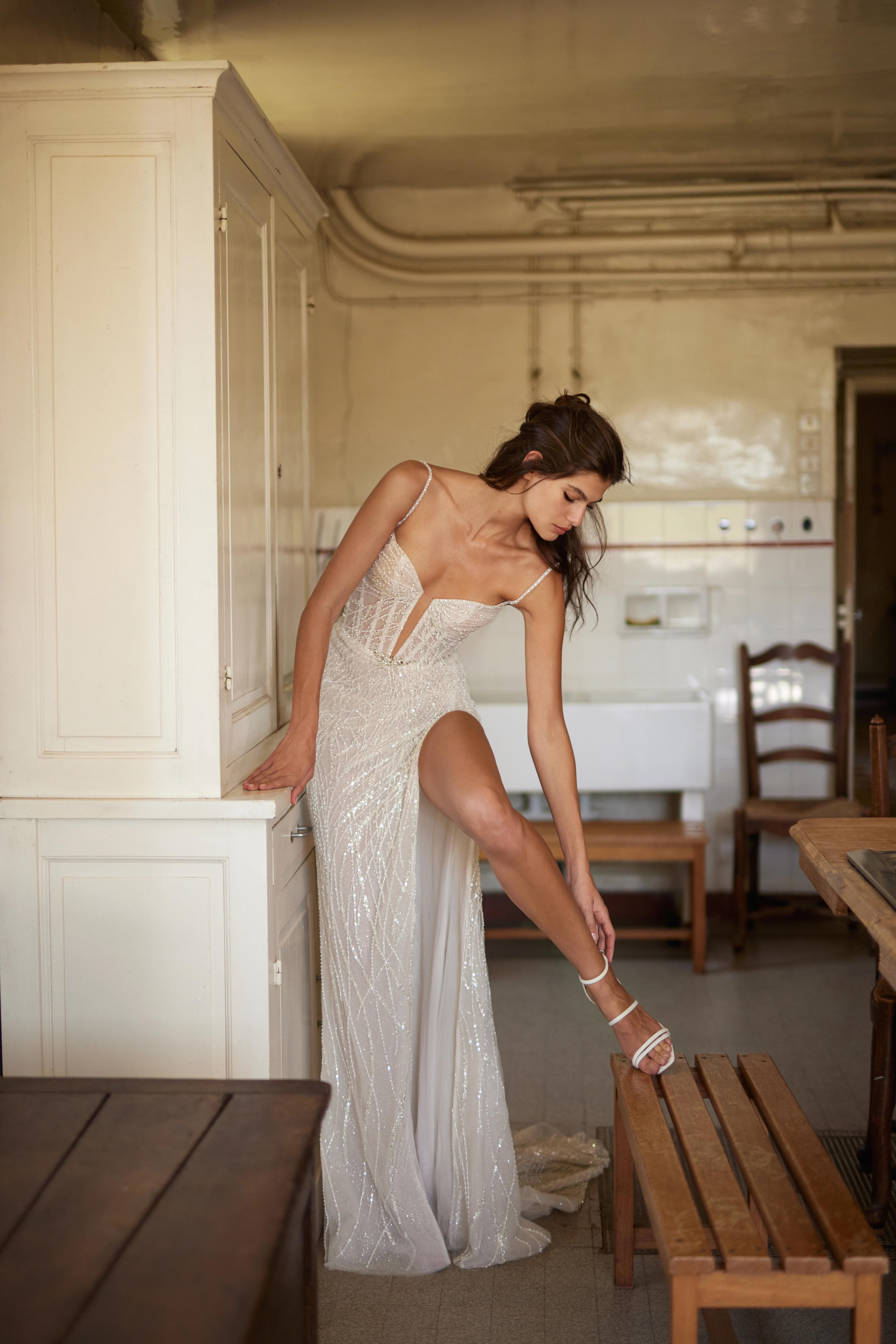 ARIA — bridal gown by Netta BenShabu, La Perle, style NB.BR.2428.L