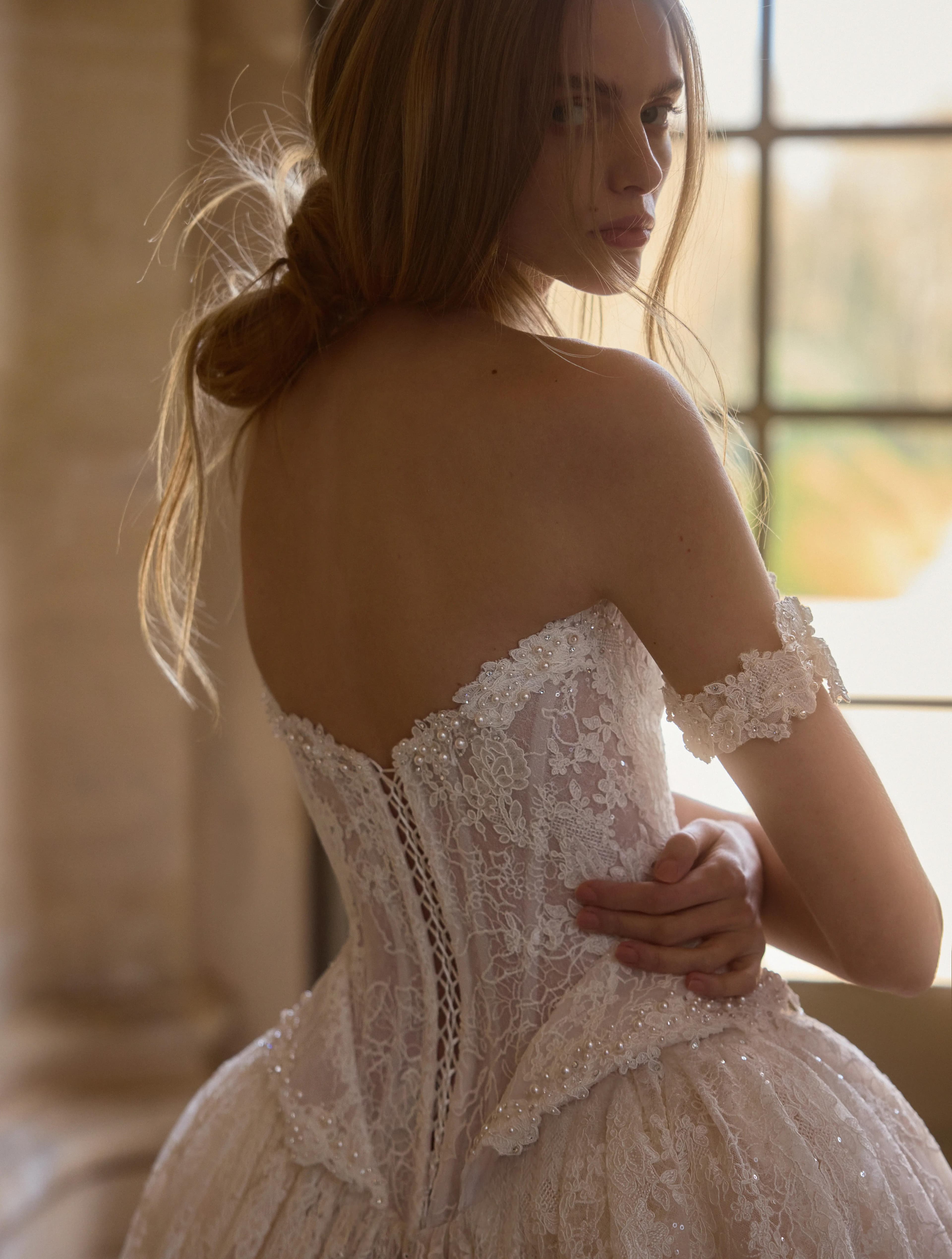 SOLÈNE — bridal gown by Netta BenShabu, Épure de Romance, style NB.BR.2705.H