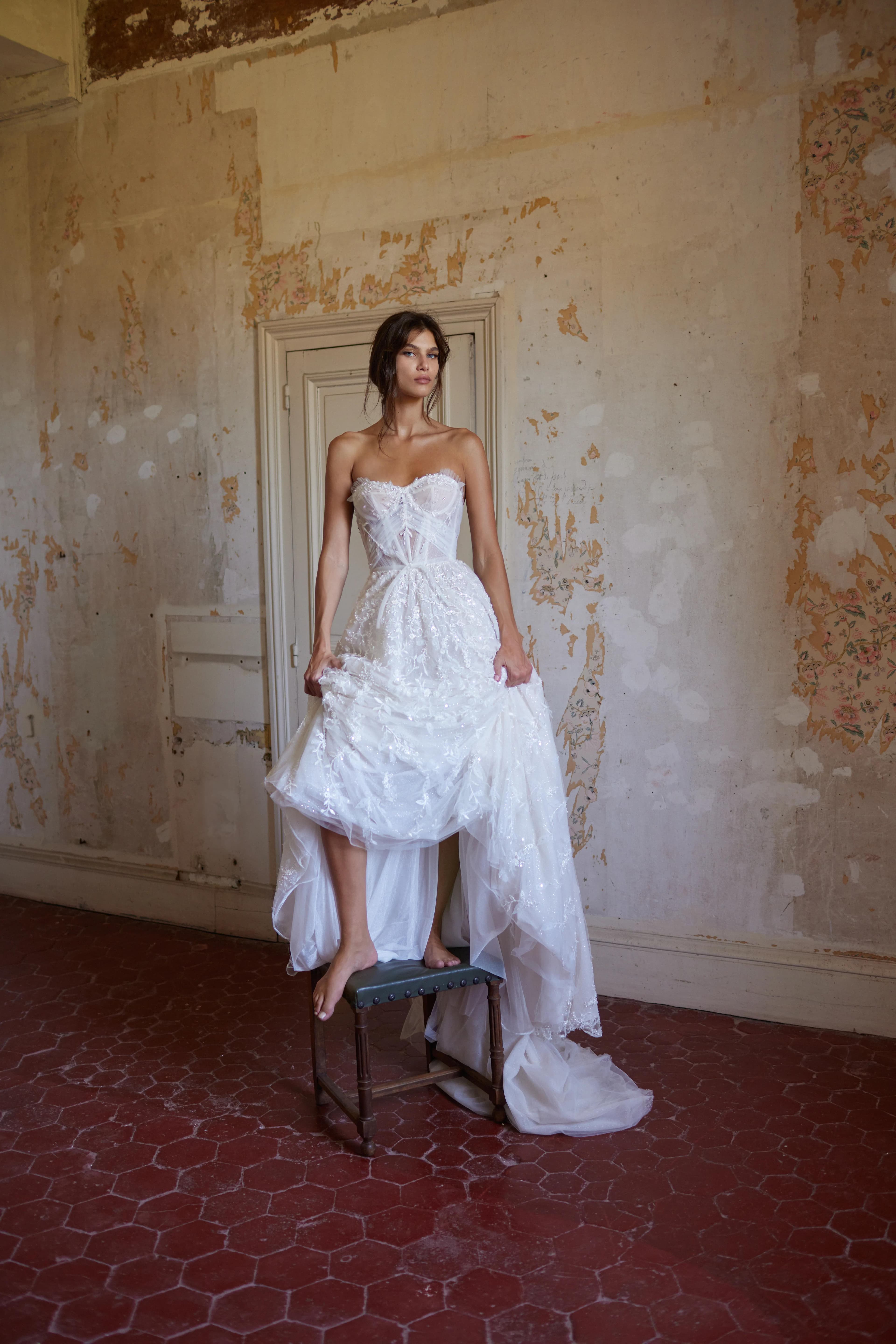 HARTLEY — bridal gown by Netta BenShabu, La Perle, style NB.BR.2431.L