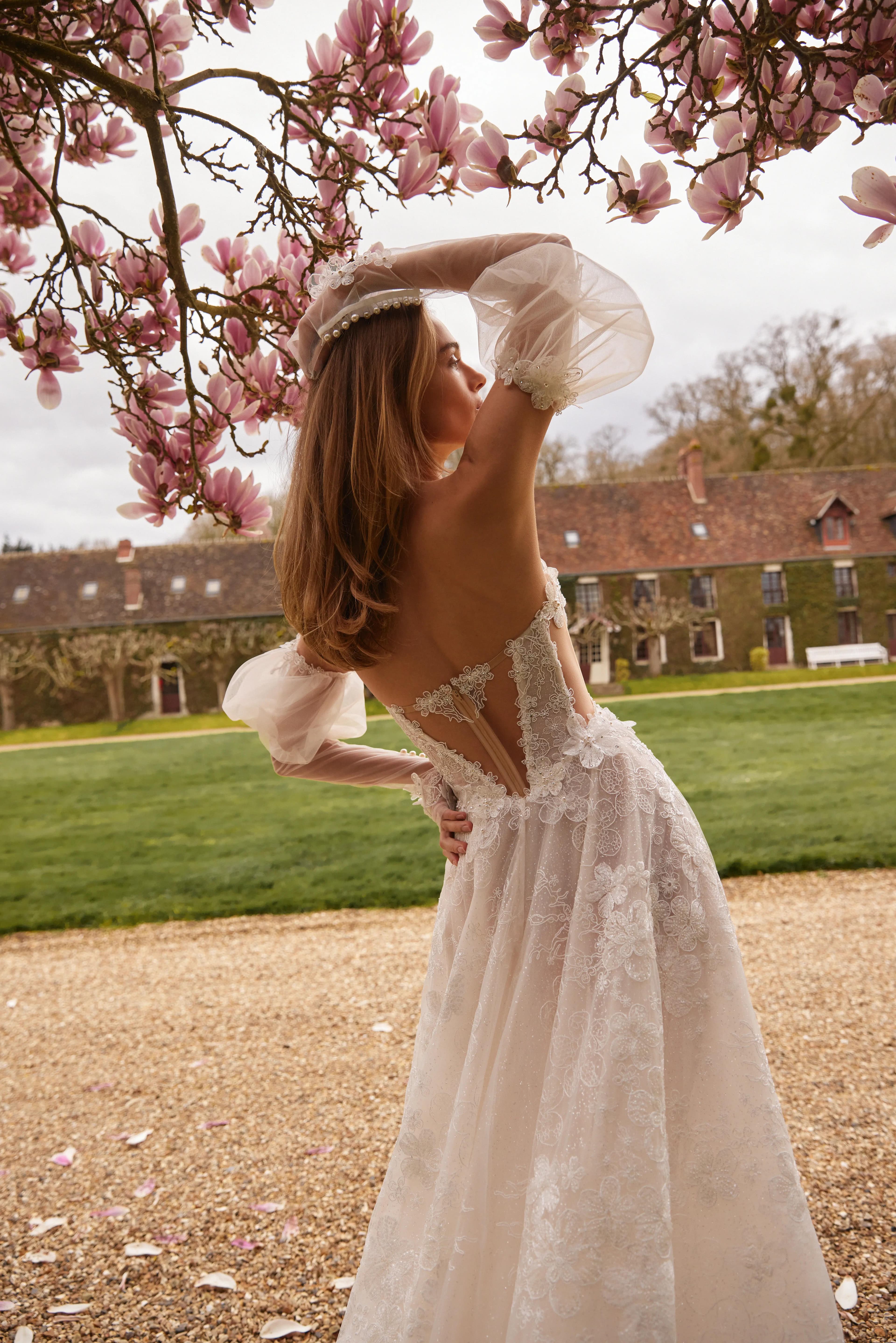 MARIGOLD — bridal gown by Netta BenShabu, Aime La Vie, style NB.BR.2513.LAV