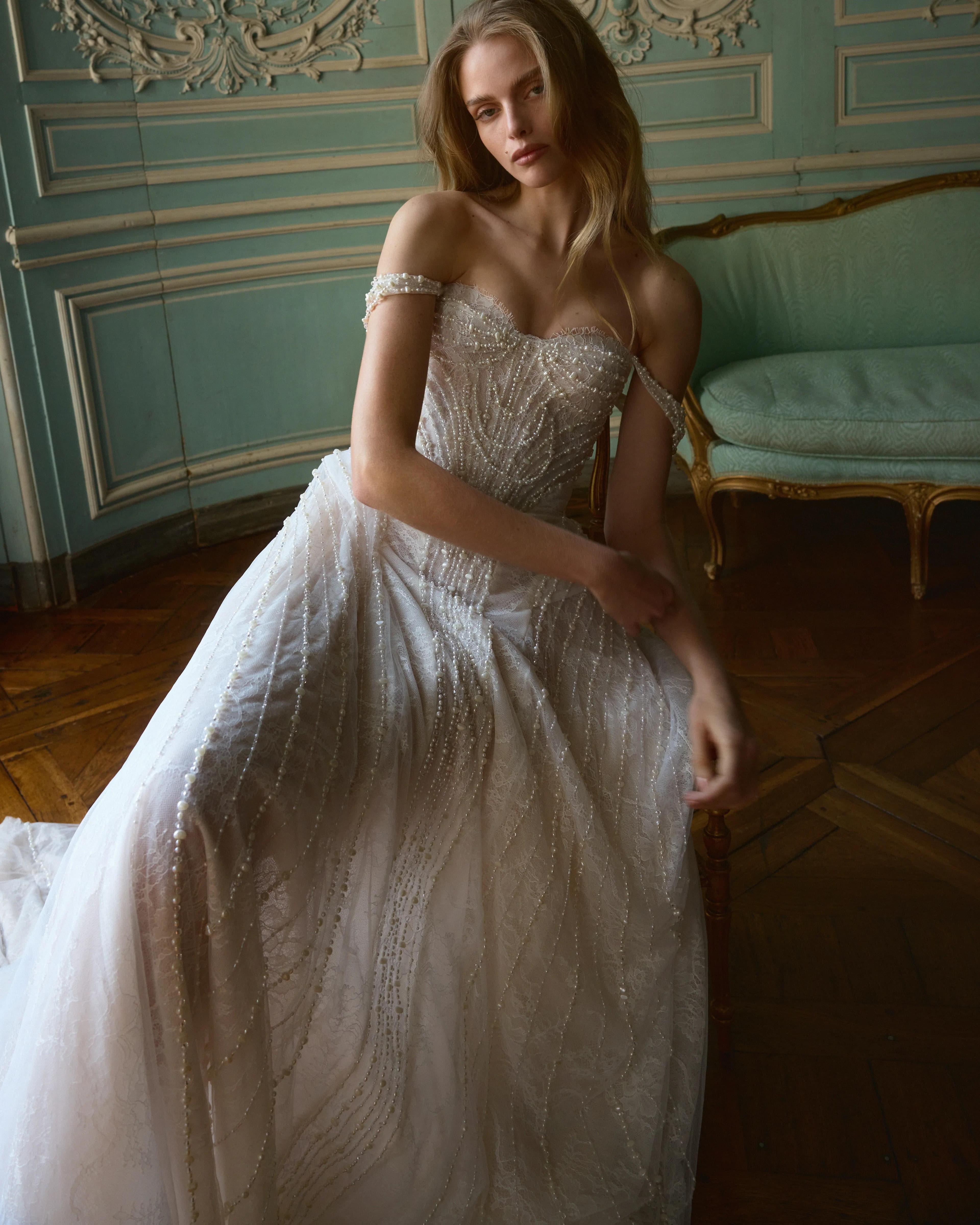 CLAUDETTE — bridal gown by Netta BenShabu, Épure de Romance, style NB.BR.2701.H