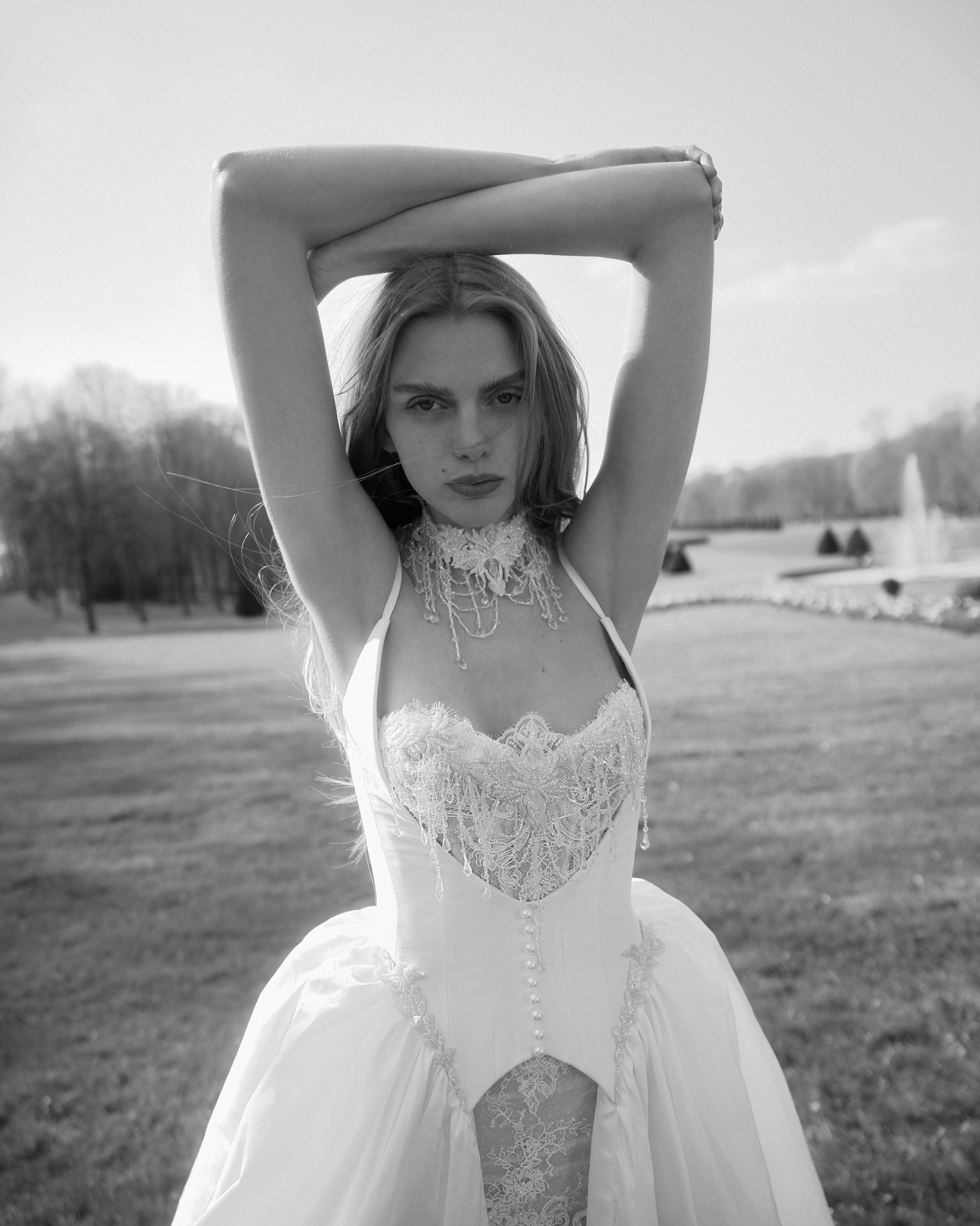 BRIGITTE — bridal gown by Netta BenShabu, Épure de Romance, style NB.BR.2707.L