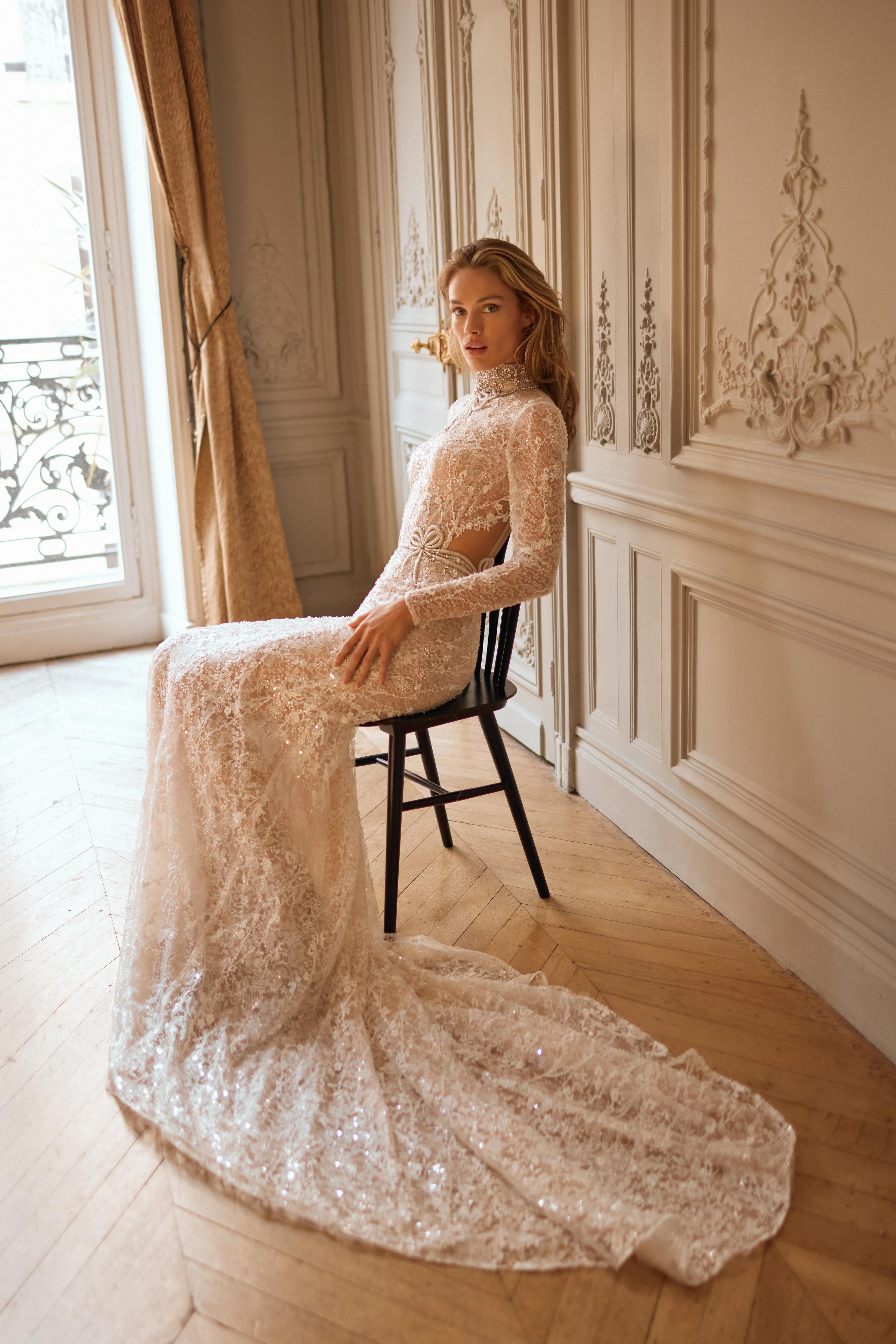 PAISLEY — bridal gown by Netta BenShabu, L'Evolution de L'Amour, style NB.BR.2529.L