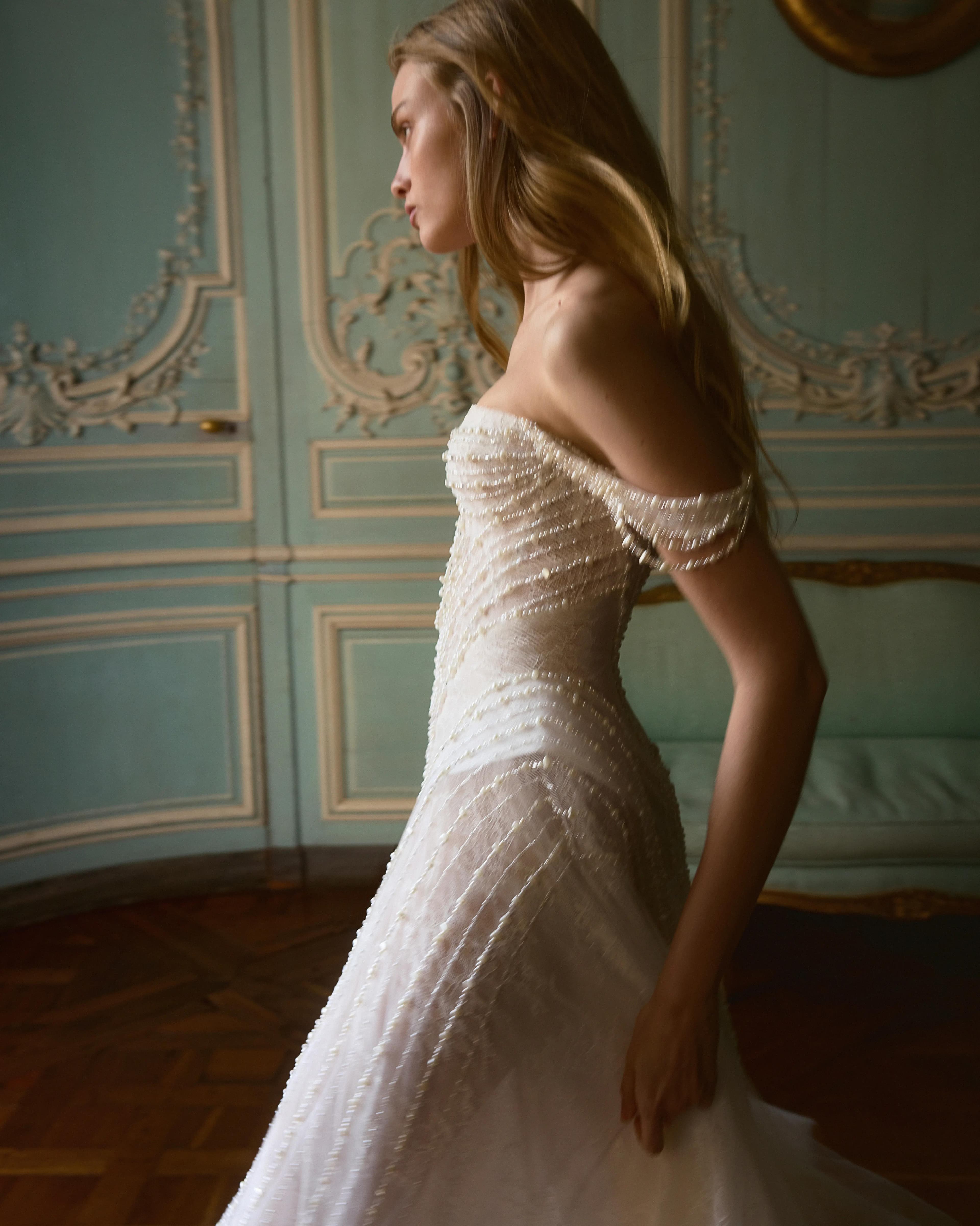 CLAUDETTE — bridal gown by Netta BenShabu, Épure de Romance, style NB.BR.2701.H