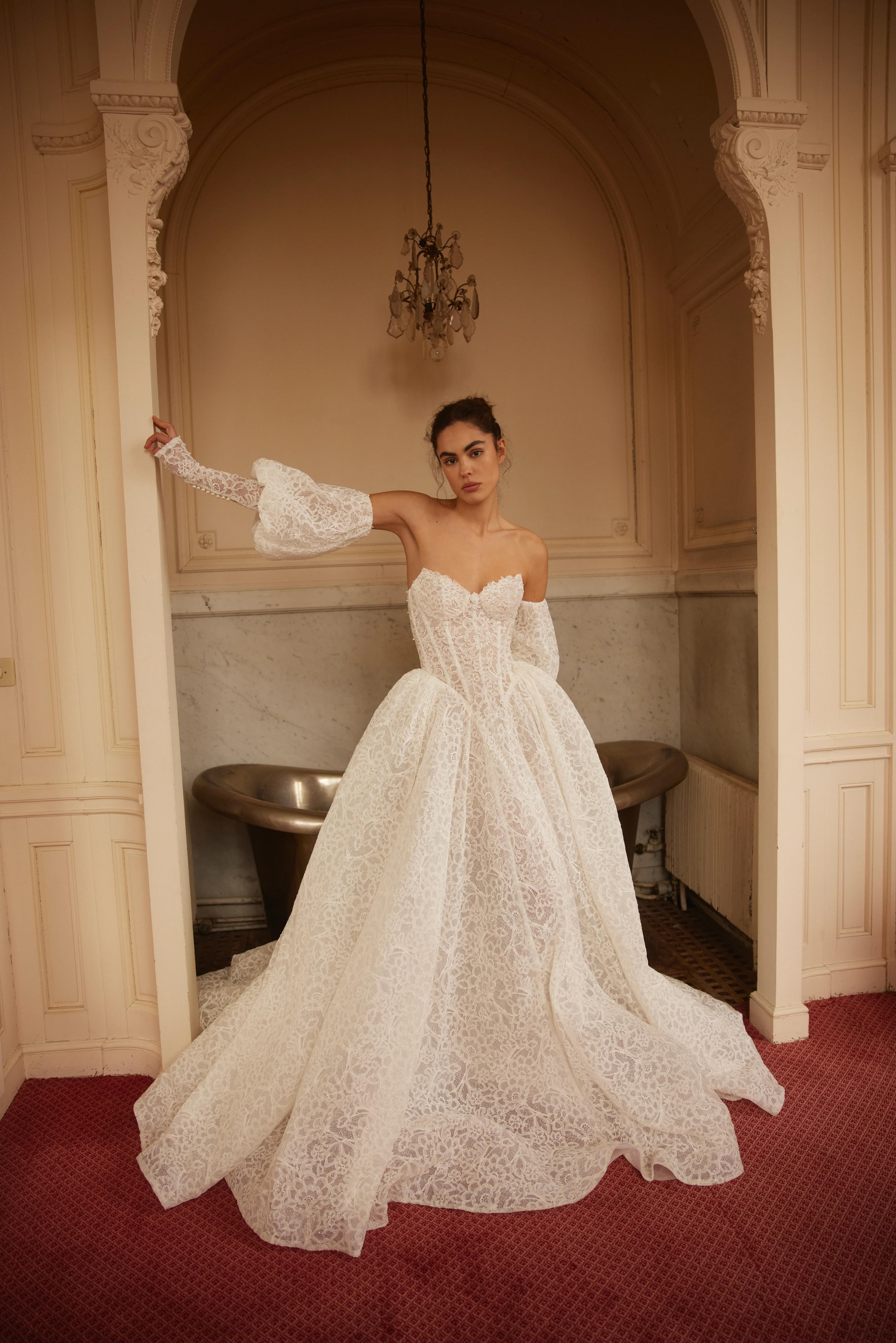 ROSALIND — bridal gown by Netta BenShabu, L'Allure de la Femme, style NB.BR.2550.LZ