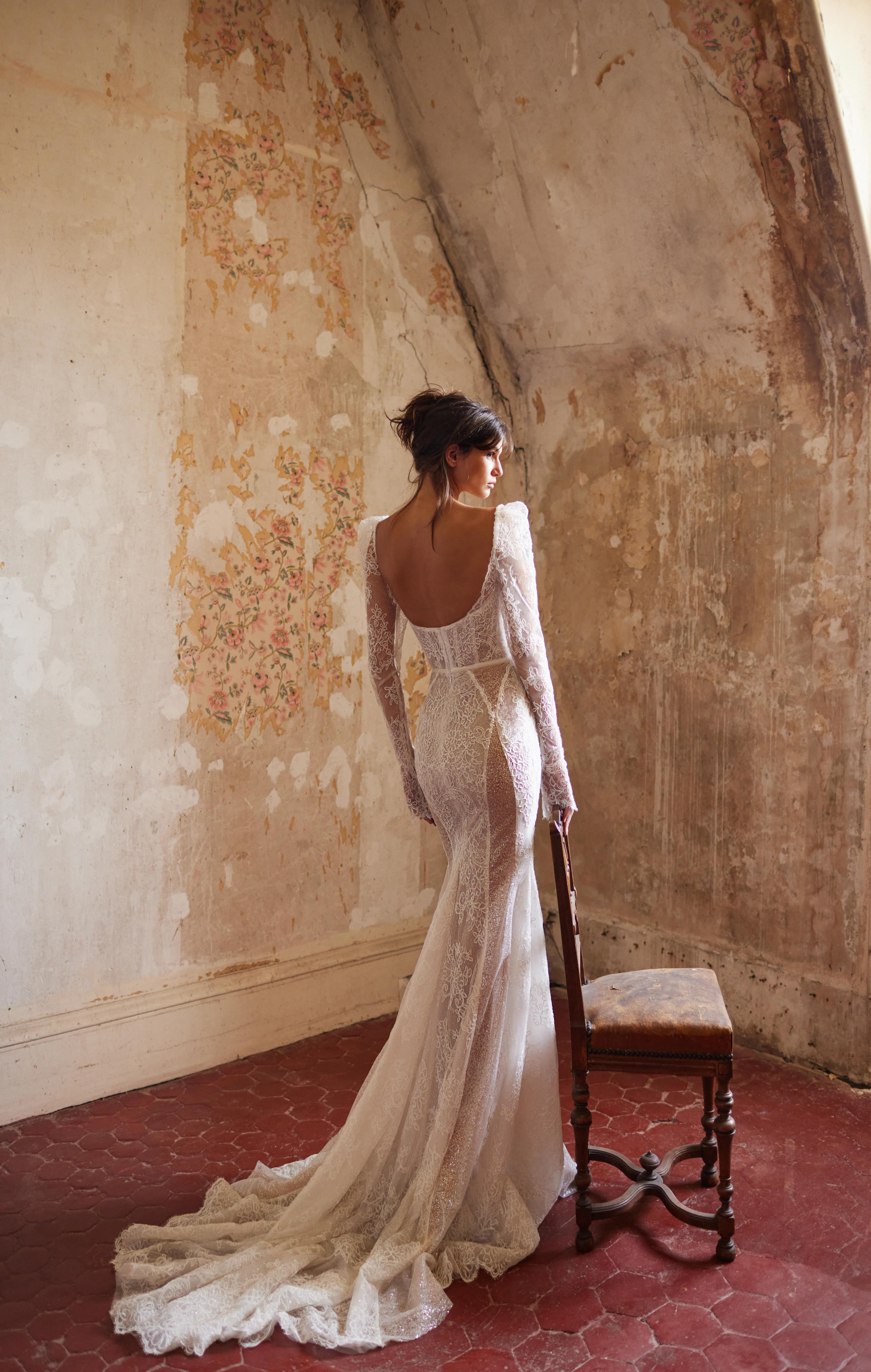 EBONY — bridal gown by Netta BenShabu, La Perle, style NB.BR.2425.L