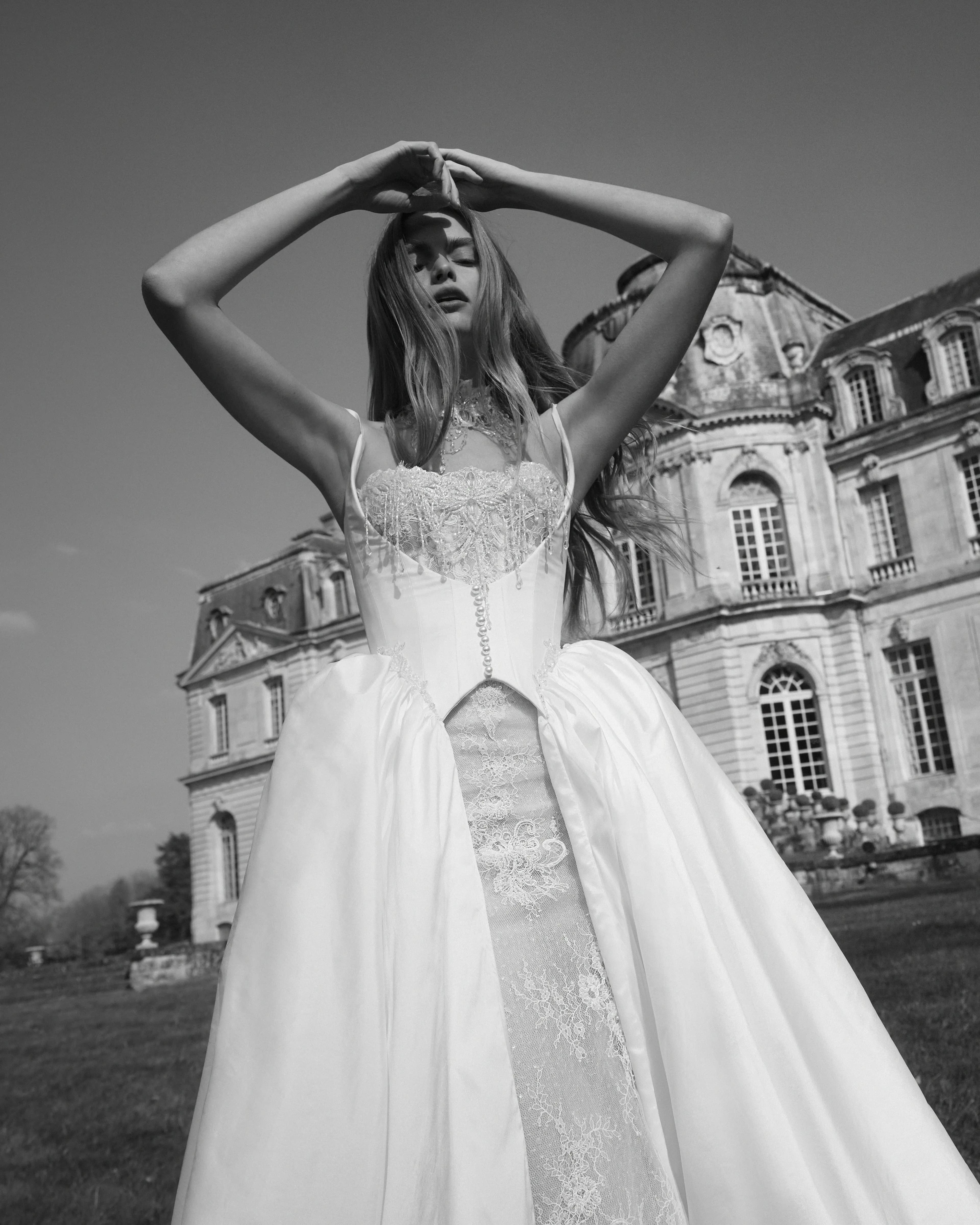 BRIGITTE — bridal gown by Netta BenShabu, Épure de Romance, style NB.BR.2707.L