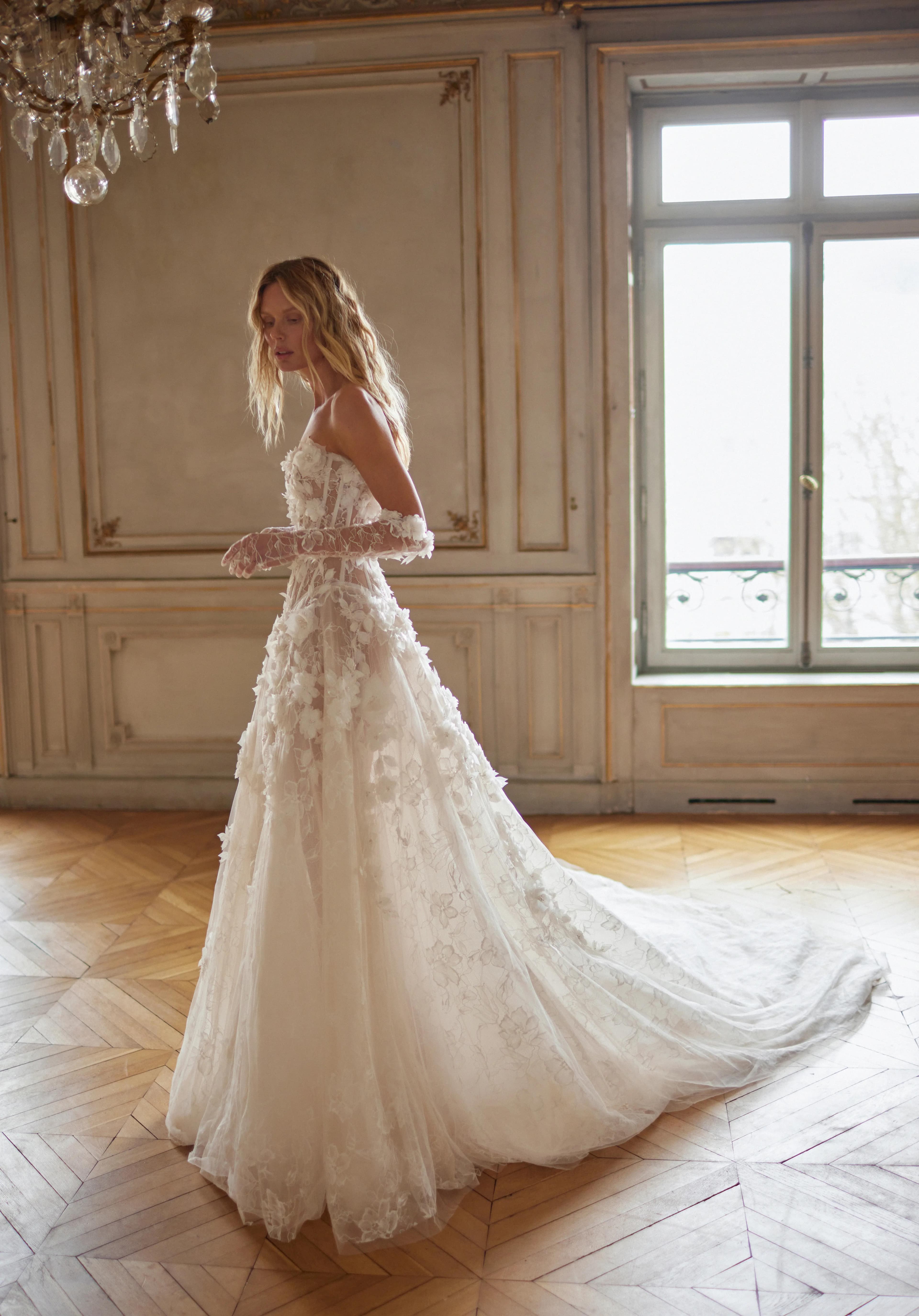 CRIMSON — bridal gown by Netta BenShabu, La Muse, style NB.BR.2634.V