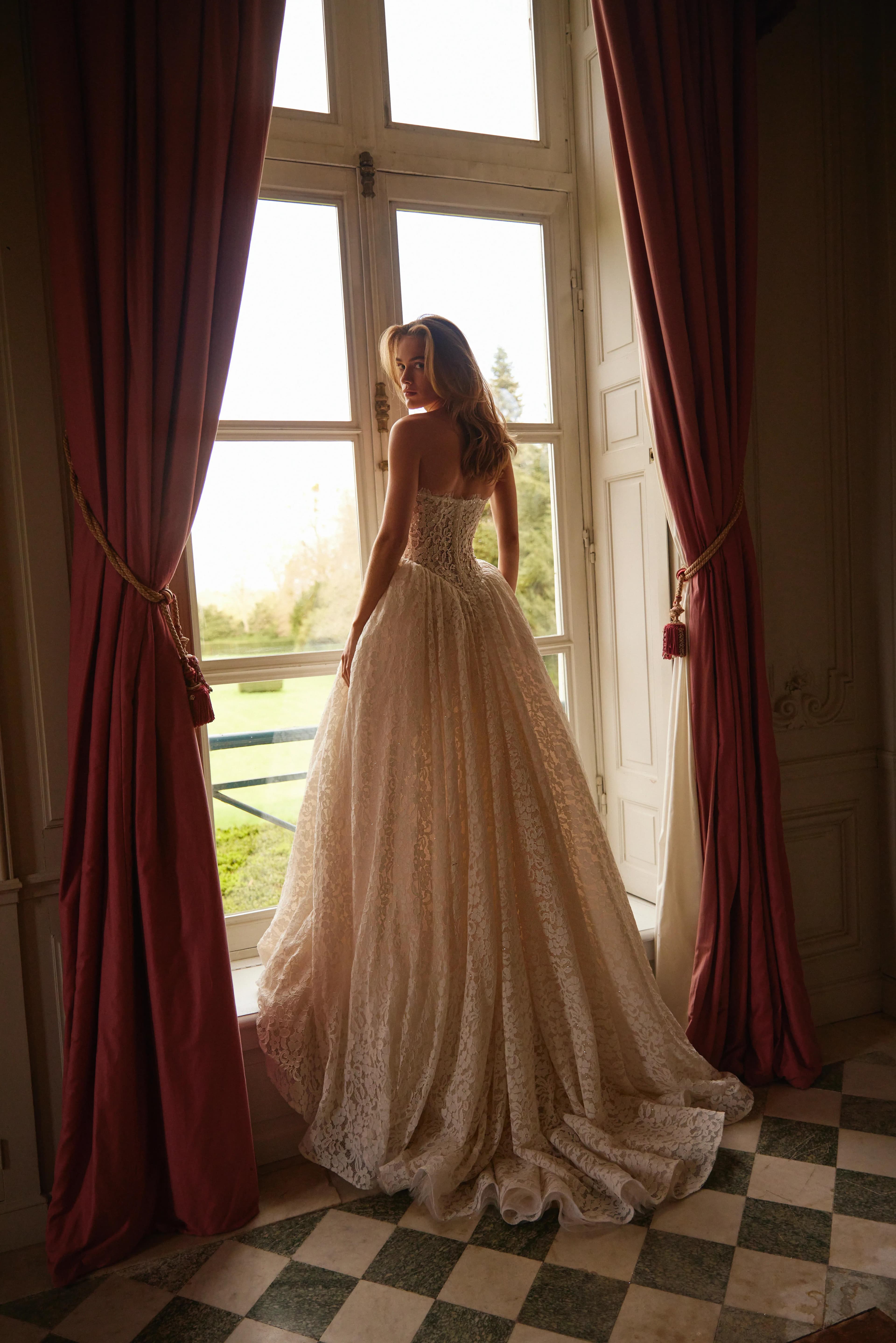 DELPHINE — bridal gown by Netta BenShabu, Aime La Vie, style NB.BR.2505.LAV