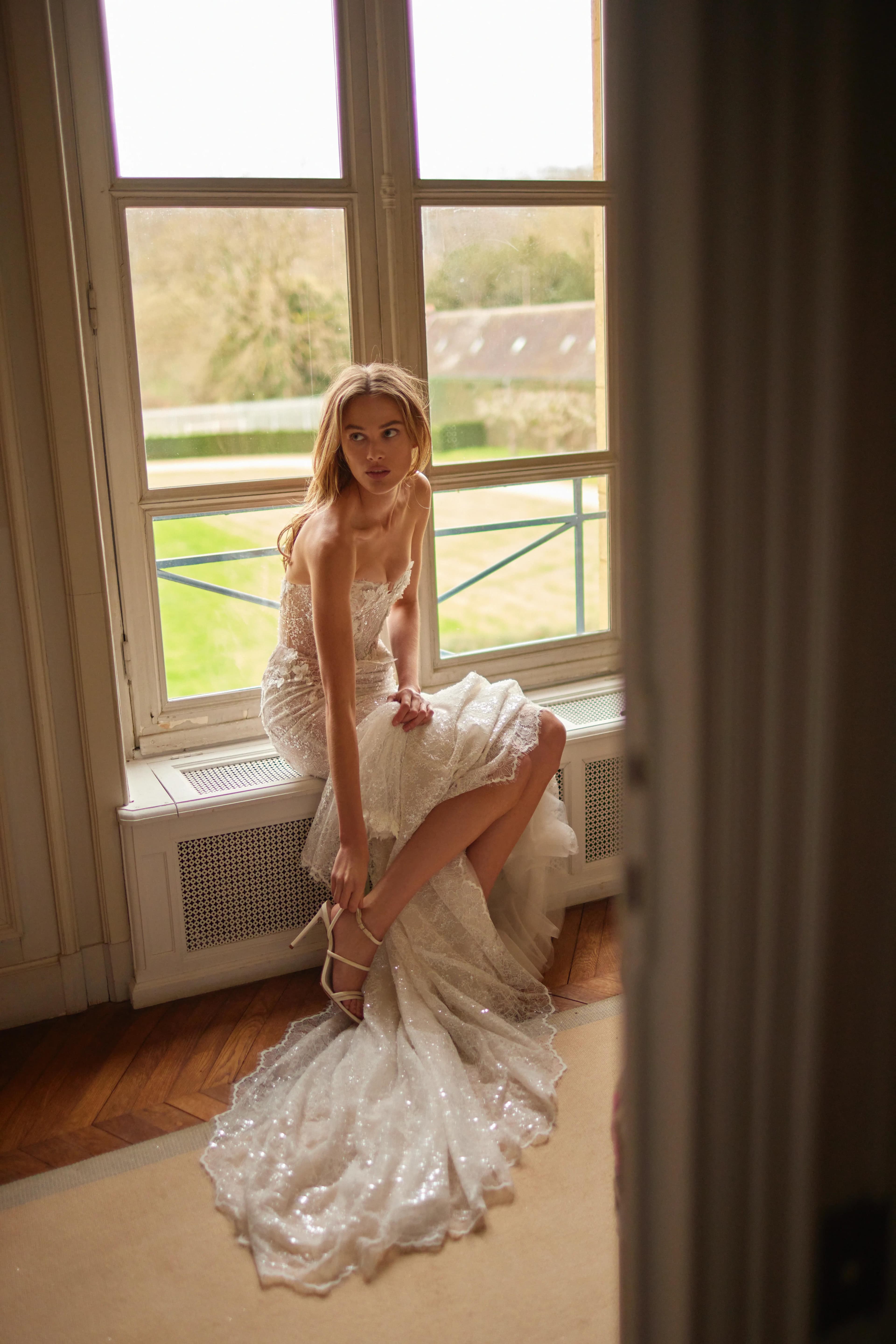 NIKOLA — bridal gown by Netta BenShabu, Aime La Vie, style NB.BR.2515.L