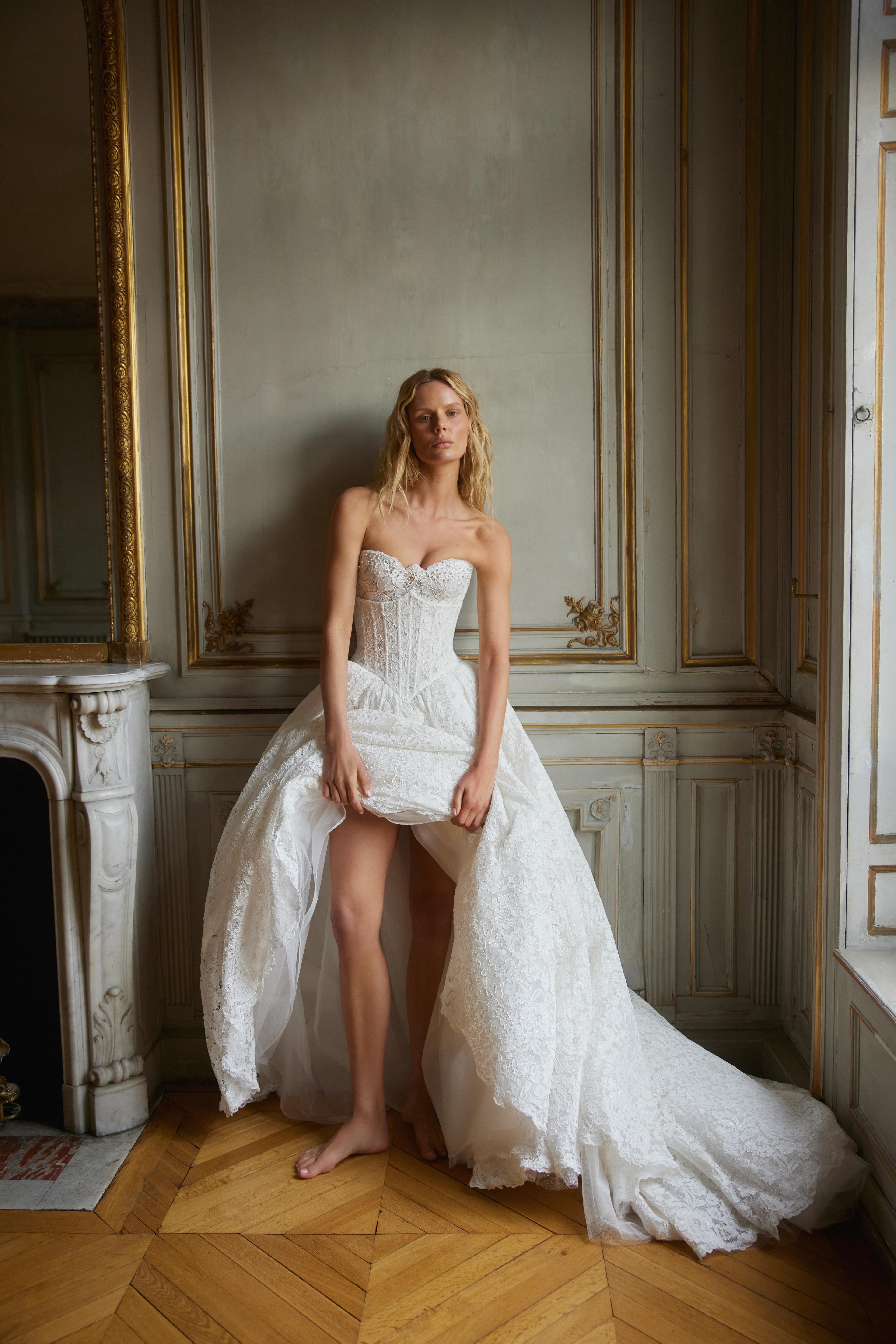 ANTOINETTE MINI — bridal gown by Netta BenShabu, La Muse, style NB.BR.2632.A