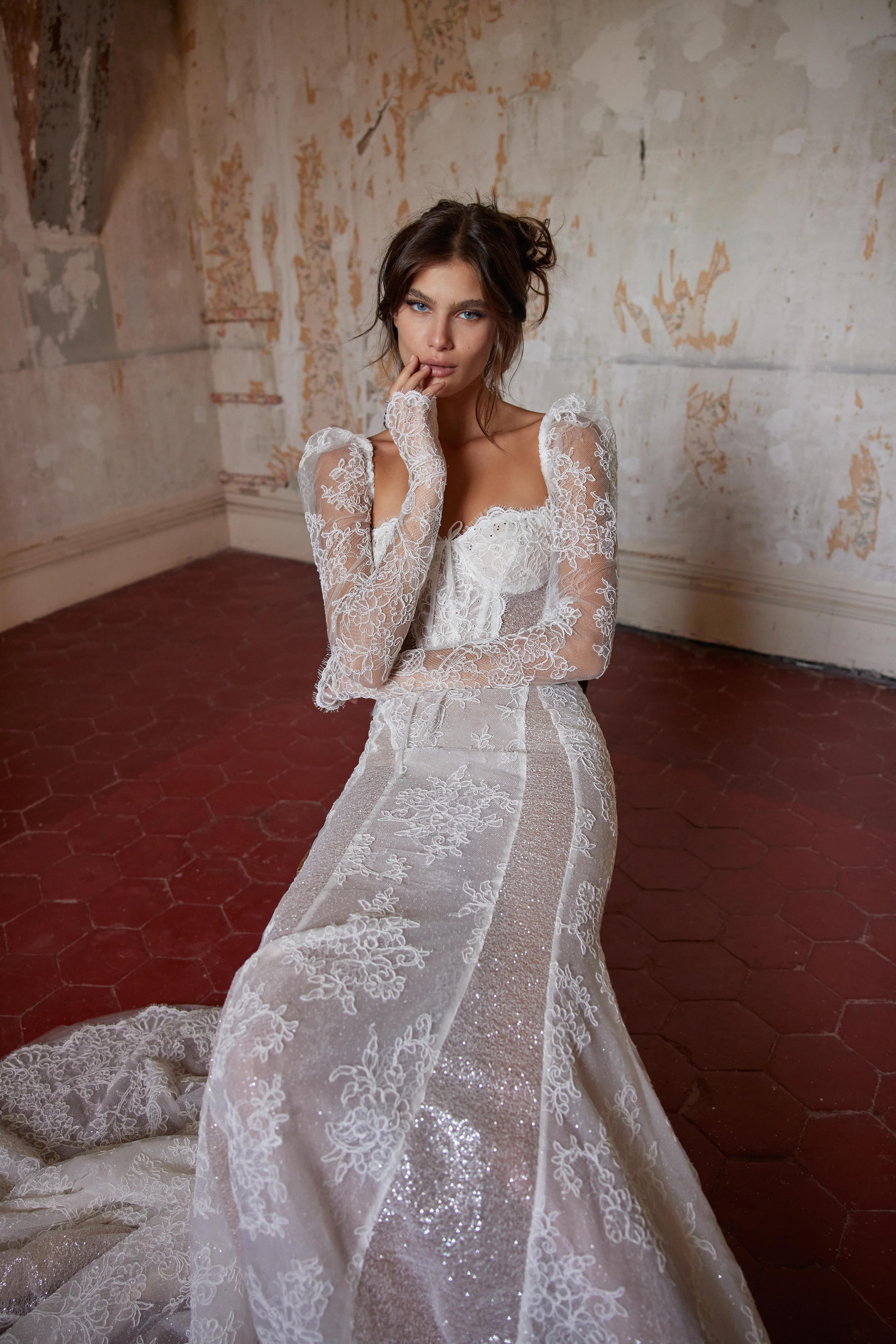 EBONY — bridal gown by Netta BenShabu, La Perle, style NB.BR.2425.L