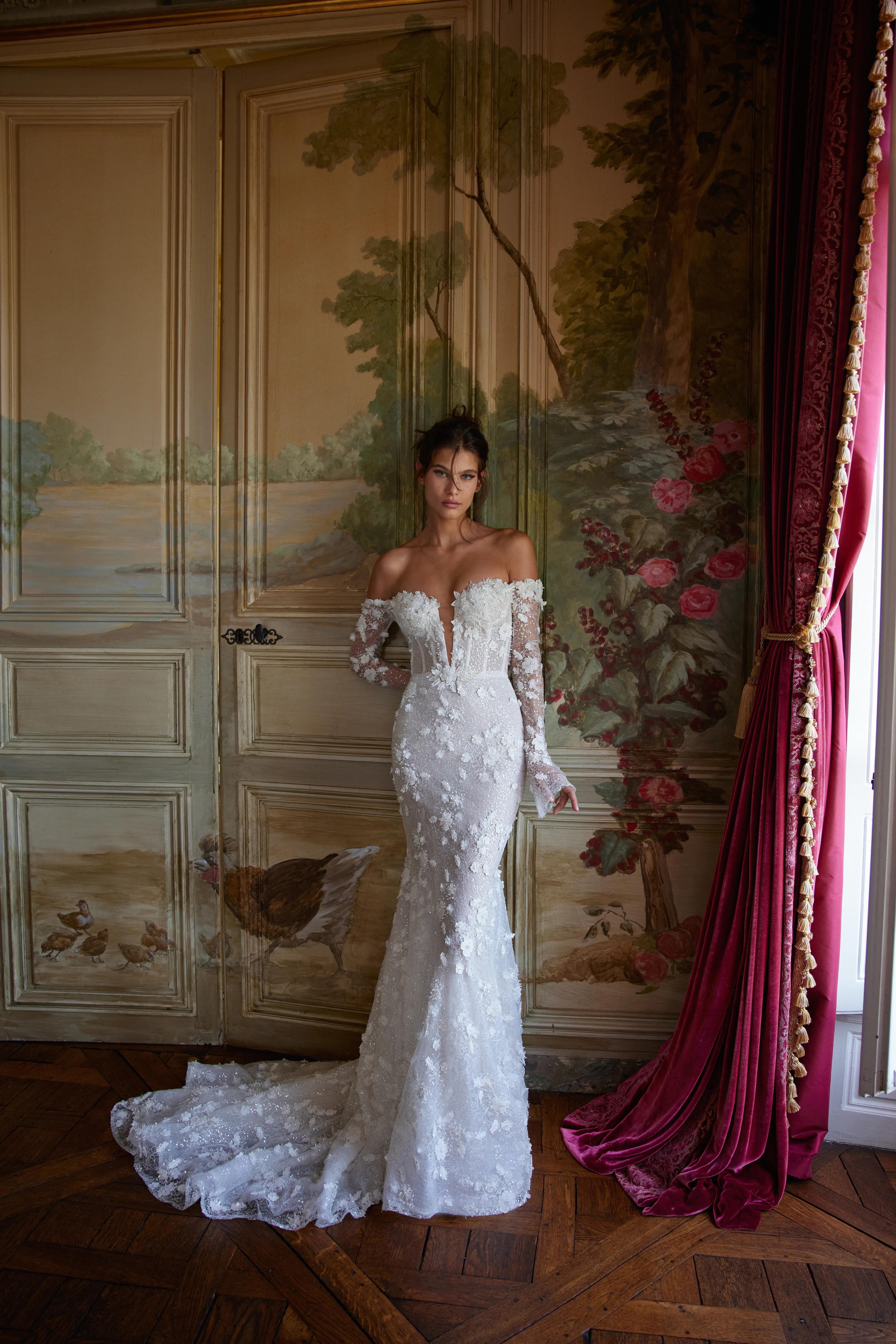 EMERSON — bridal gown by Netta BenShabu, La Perle, style NB.BR.2432.L