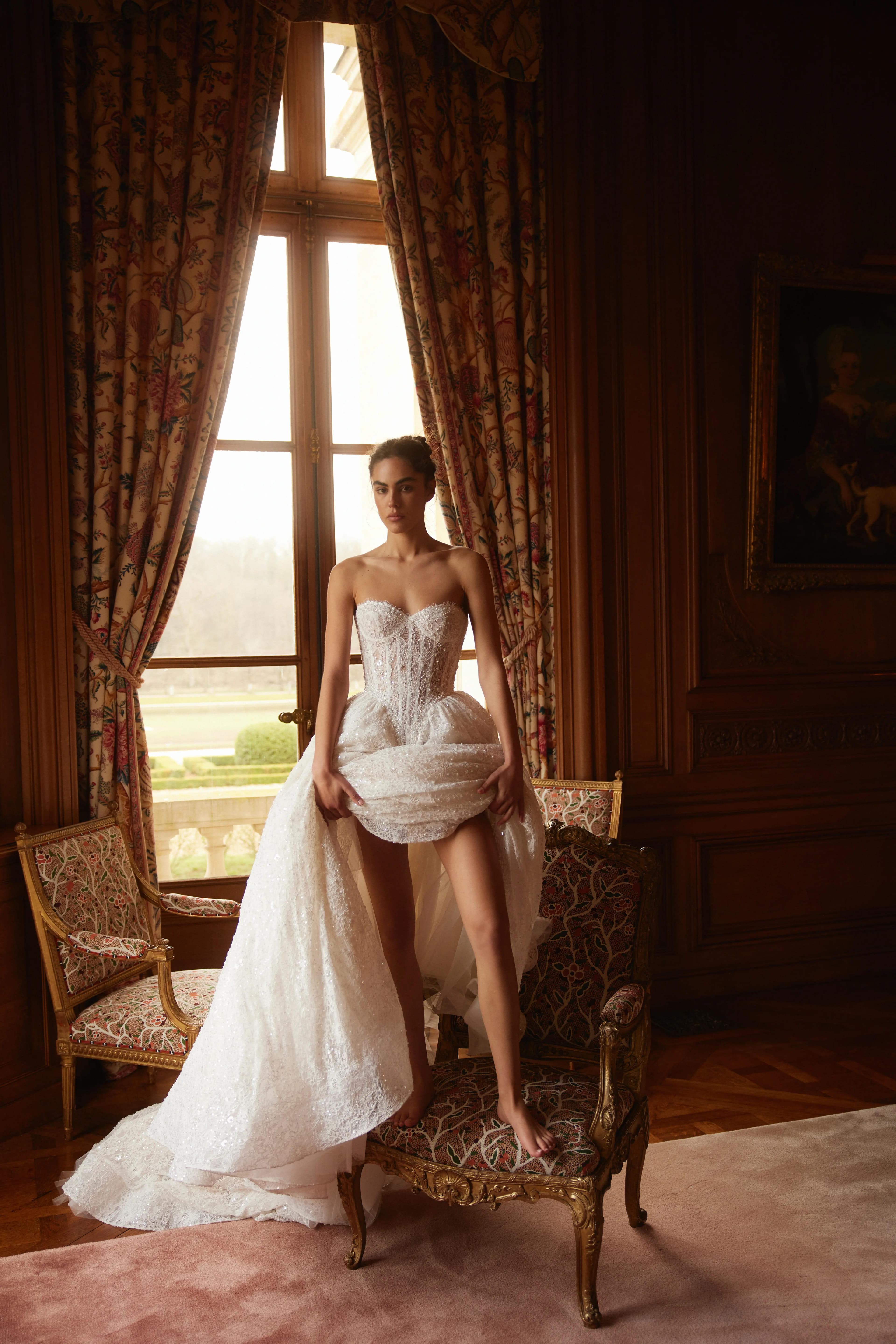JUSTIN — bridal gown by Netta BenShabu, L'Allure de la Femme, style NB.BR.2553.V