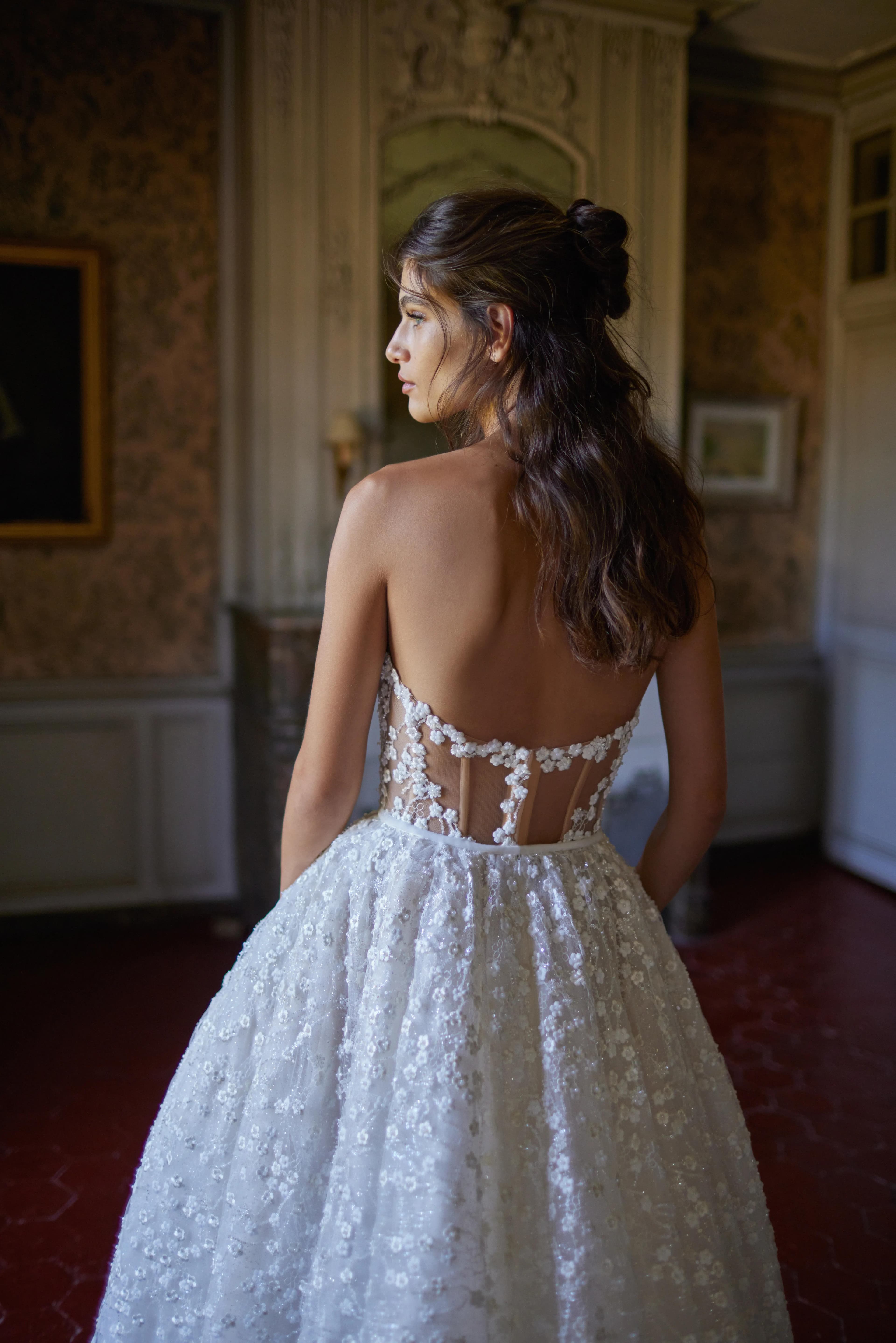 AGNES — bridal gown by Netta BenShabu, La Perle, style NB.BR.2429.A