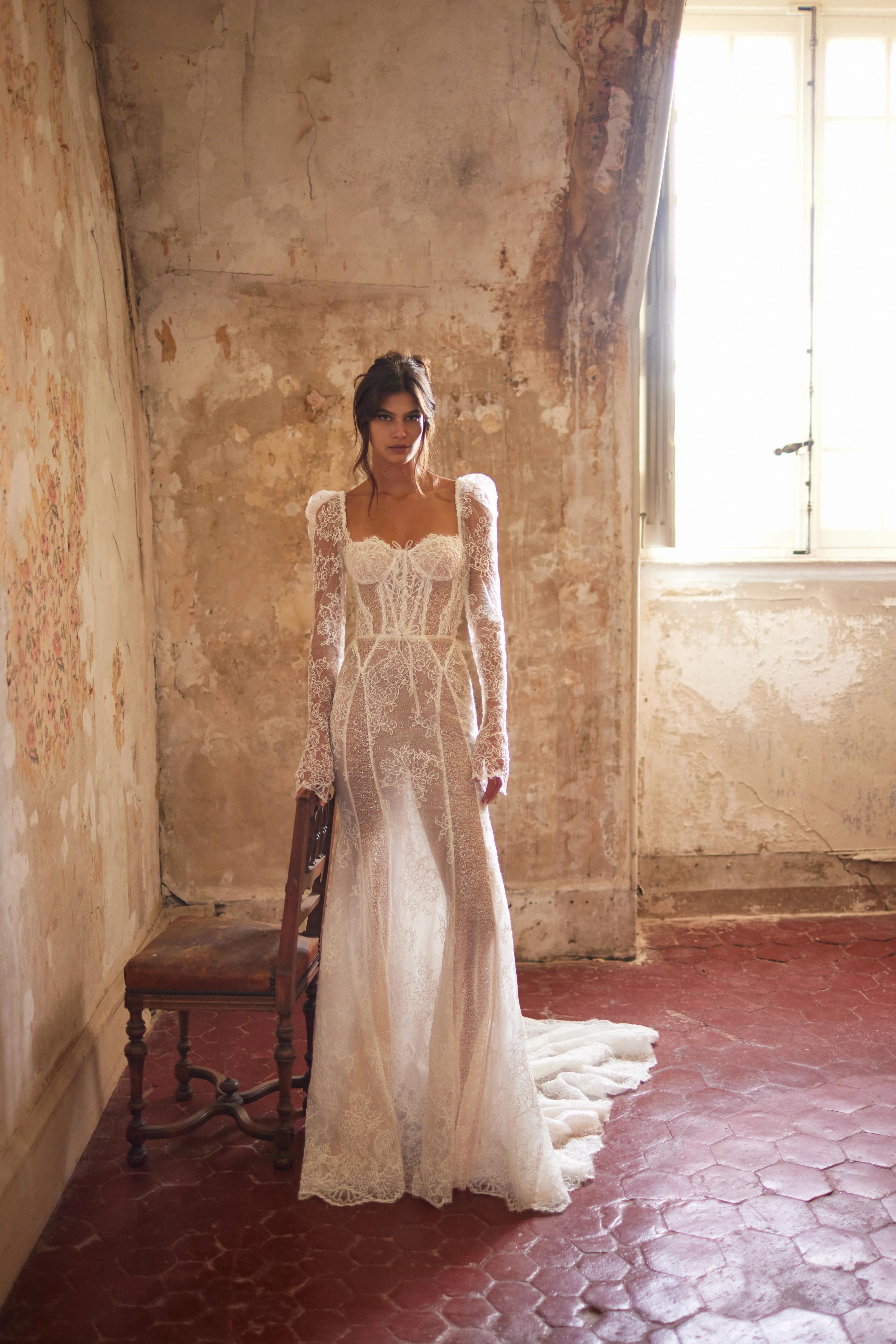 EBONY — bridal gown by Netta BenShabu, La Perle, style NB.BR.2425.L